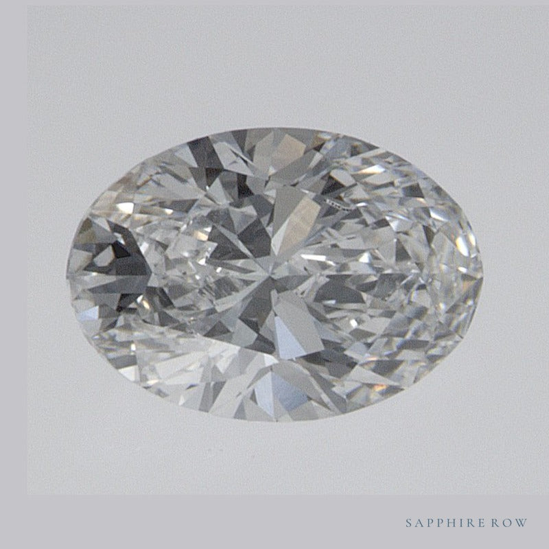0.53 ct lab-grown diamond, oval cut | Sapphire Row · cut6