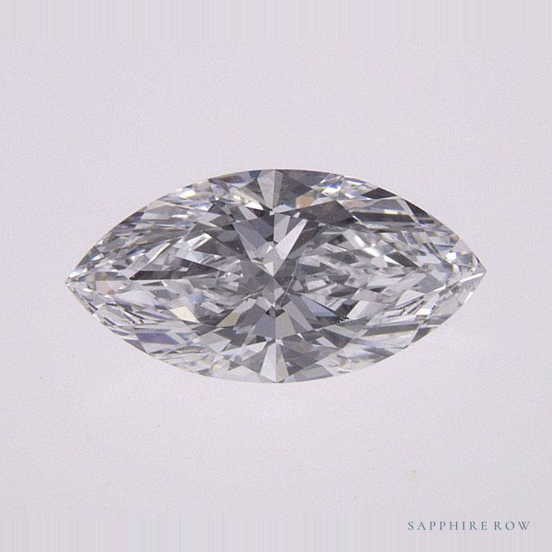0.53 ct Lab-Grown Diamond – D VVS2 – Marquise Cut – IGI Certified · cut7