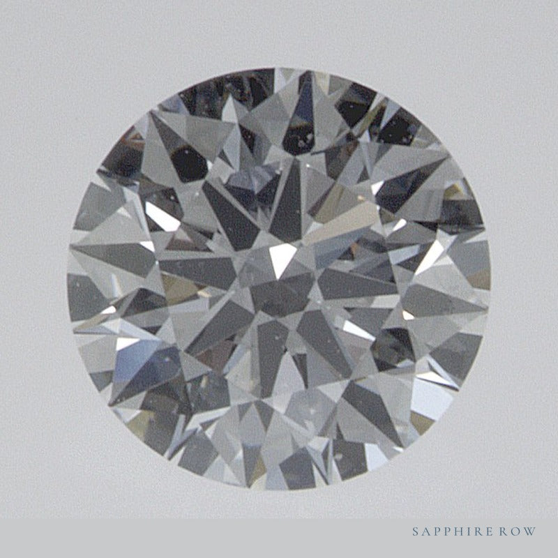 0.53 ct lab-grown diamond, round cut | Sapphire Row · cut6
