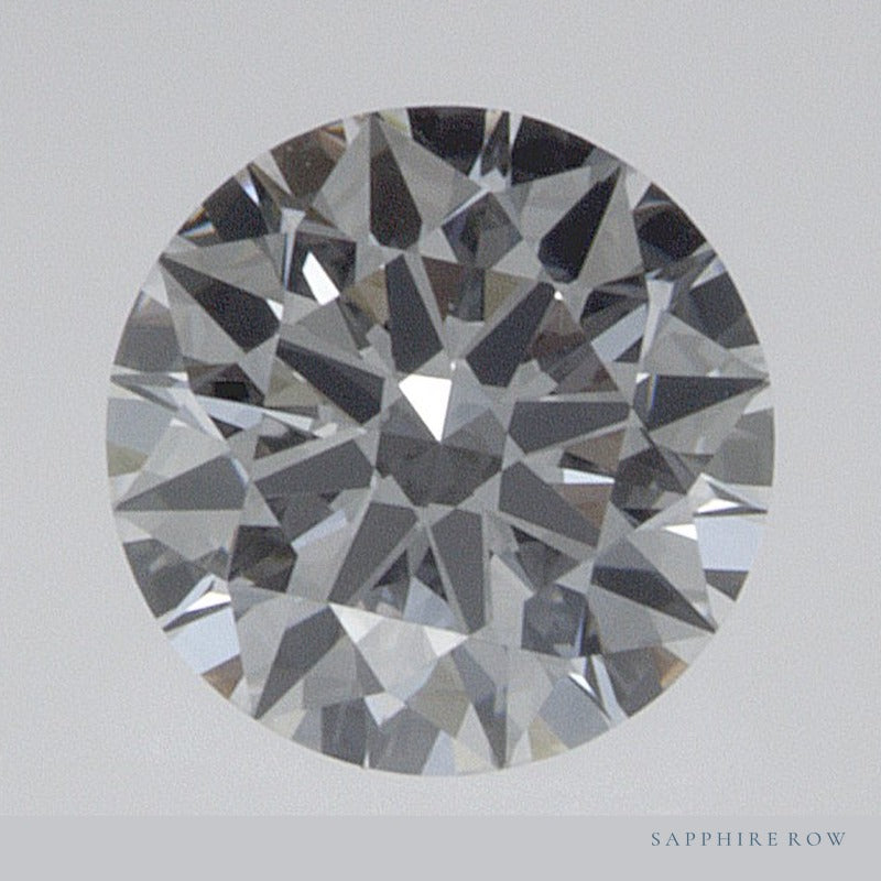 0.53 ct lab-grown diamond, round cut | Sapphire Row · cut6