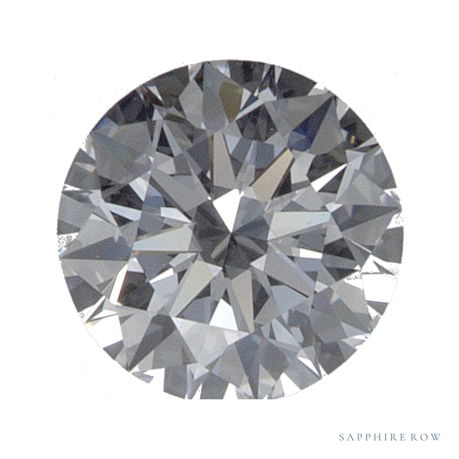 0.53 ct Round Lab-Grown Diamond – D VVS2 — Sapphire Row · cut · cut3 · cut4