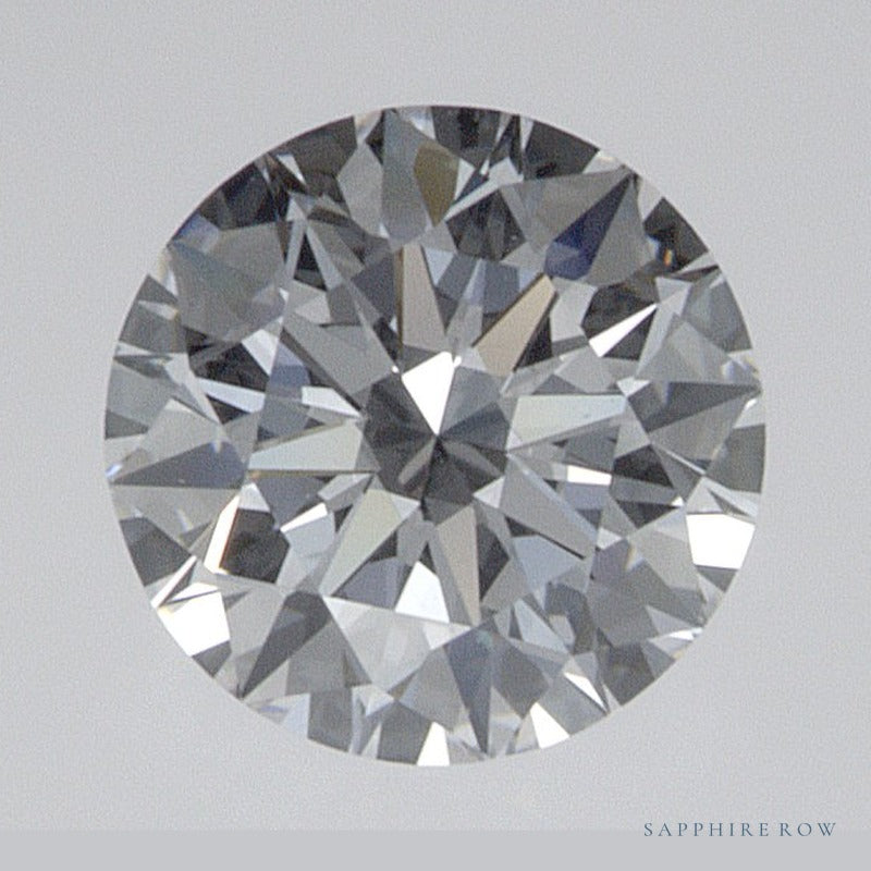 0.53 ct lab-grown diamond, round cut | Sapphire Row · cut6