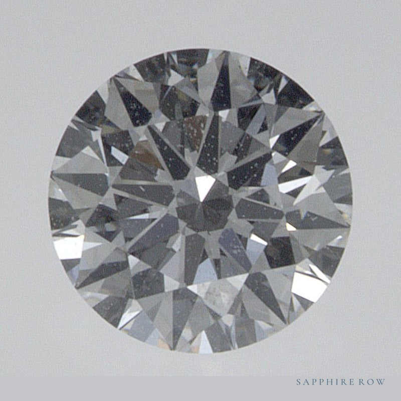 0.53 ct lab-grown diamond, round cut | Sapphire Row · cut6