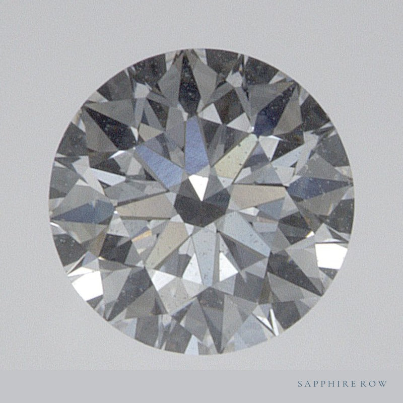 0.53 ct lab-grown diamond, round cut | Sapphire Row · cut6