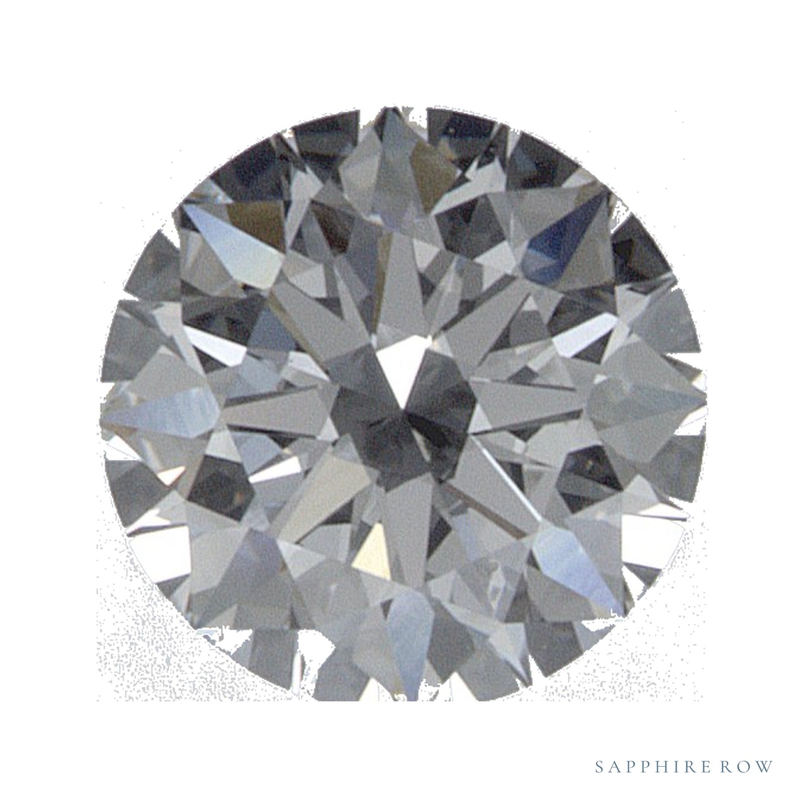 0.53 ct Round Lab-Grown Diamond – D VVS1 — Sapphire Row · cut · cut3 · cut4