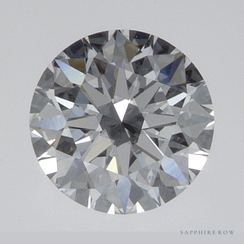 0.53 ct lab-grown diamond, round cut | Sapphire Row · cut6