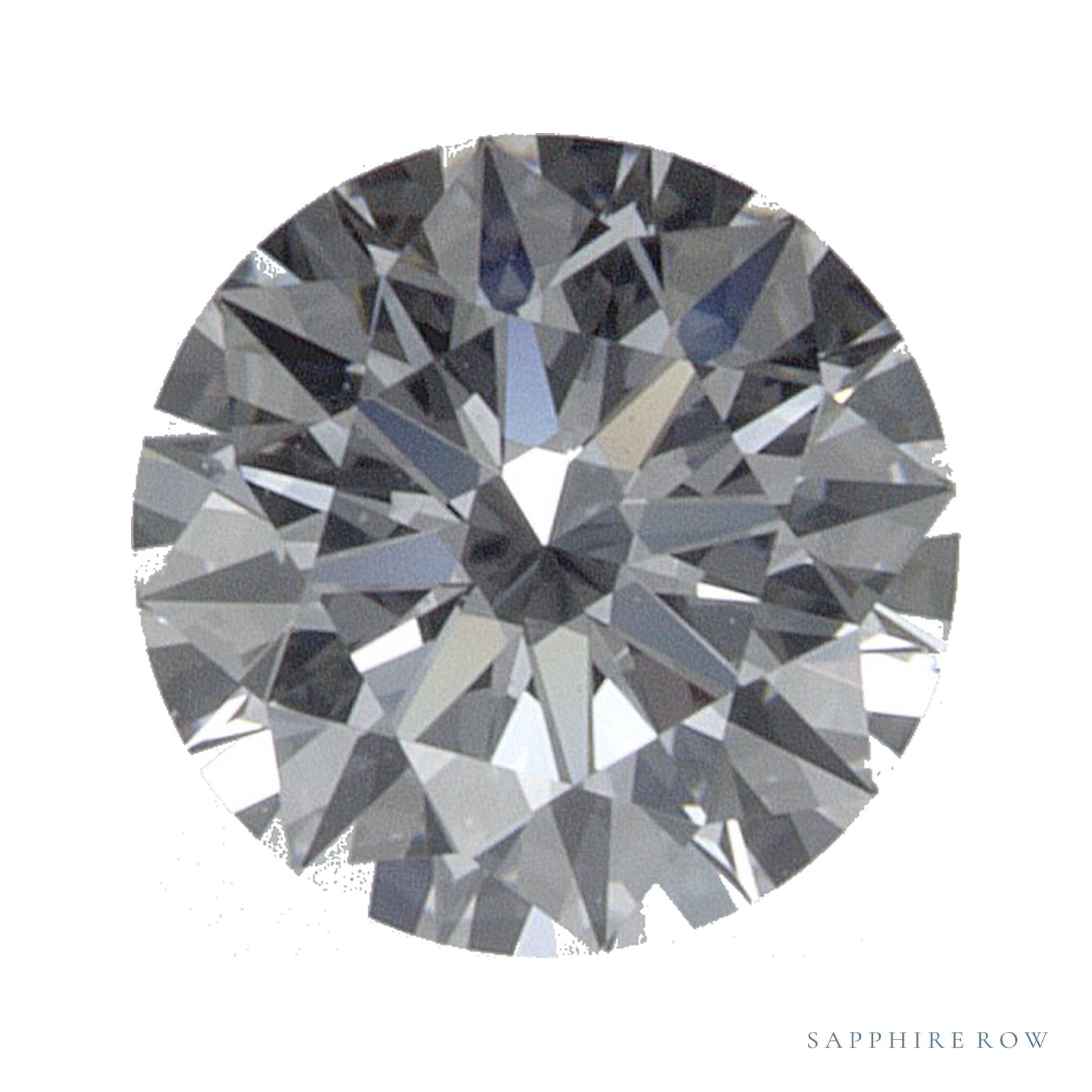0.53 ct Round Lab-Grown Diamond – D VVS1 — Sapphire Row · cut · cut3 · cut4