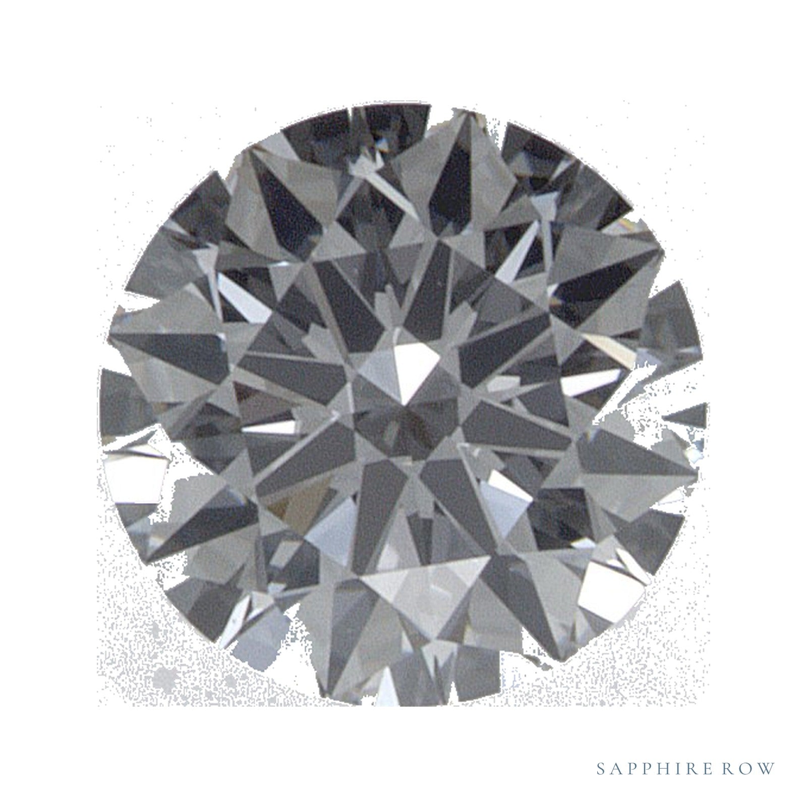 0.53 ct Round Lab-Grown Diamond – D VVS1 — Sapphire Row · cut · cut3 · cut4