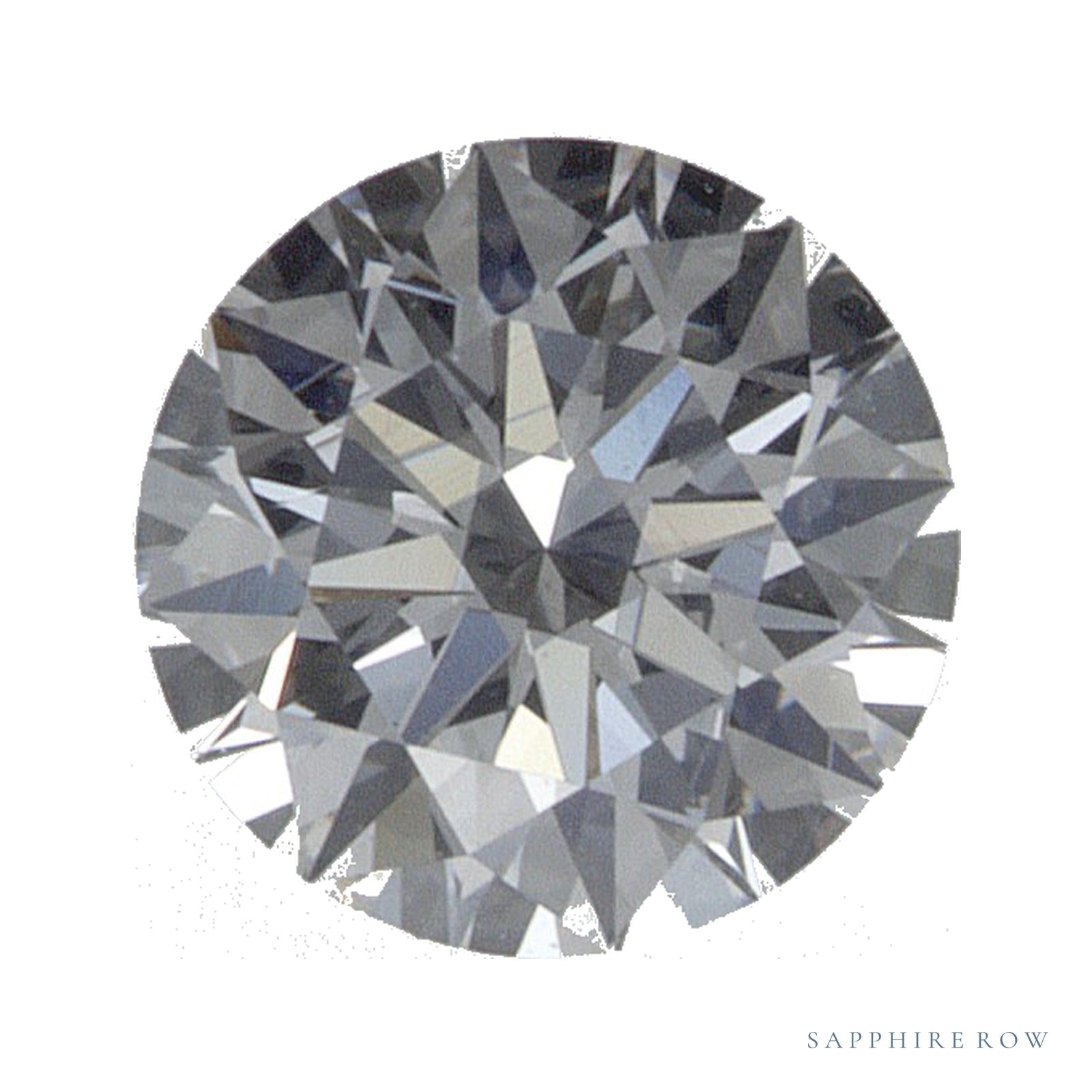 0.53 ct Round Lab-Grown Diamond – D VVS1 — Sapphire Row · cut · cut3 · cut4