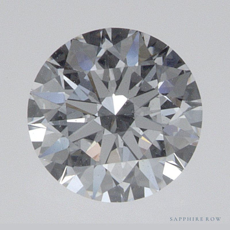 0.53 ct lab-grown diamond, round cut | Sapphire Row · cut6
