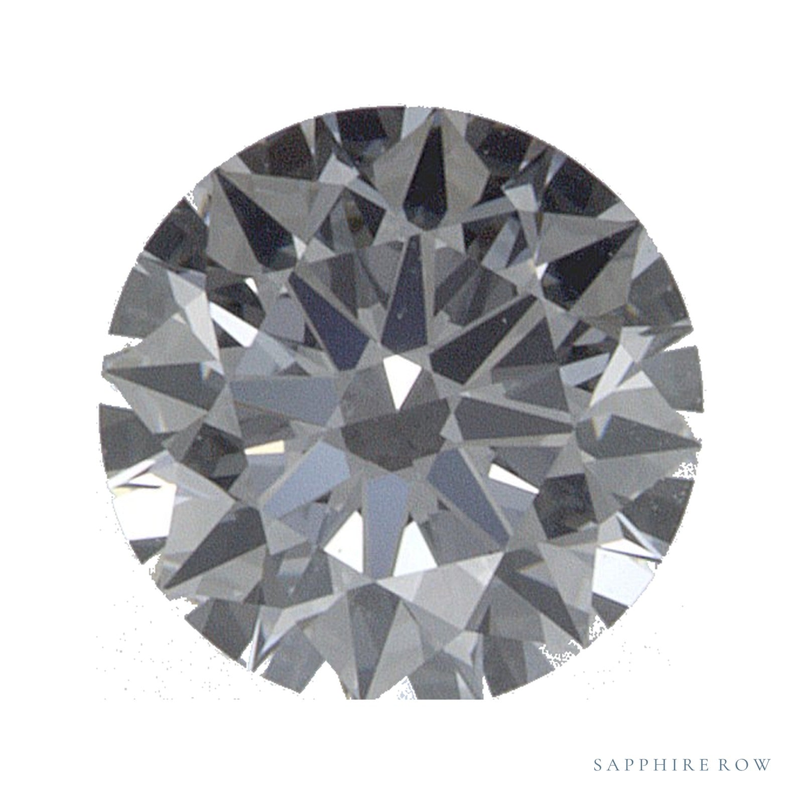 0.53 ct Round Lab-Grown Diamond – D VVS1 — Sapphire Row · cut · cut3 · cut4