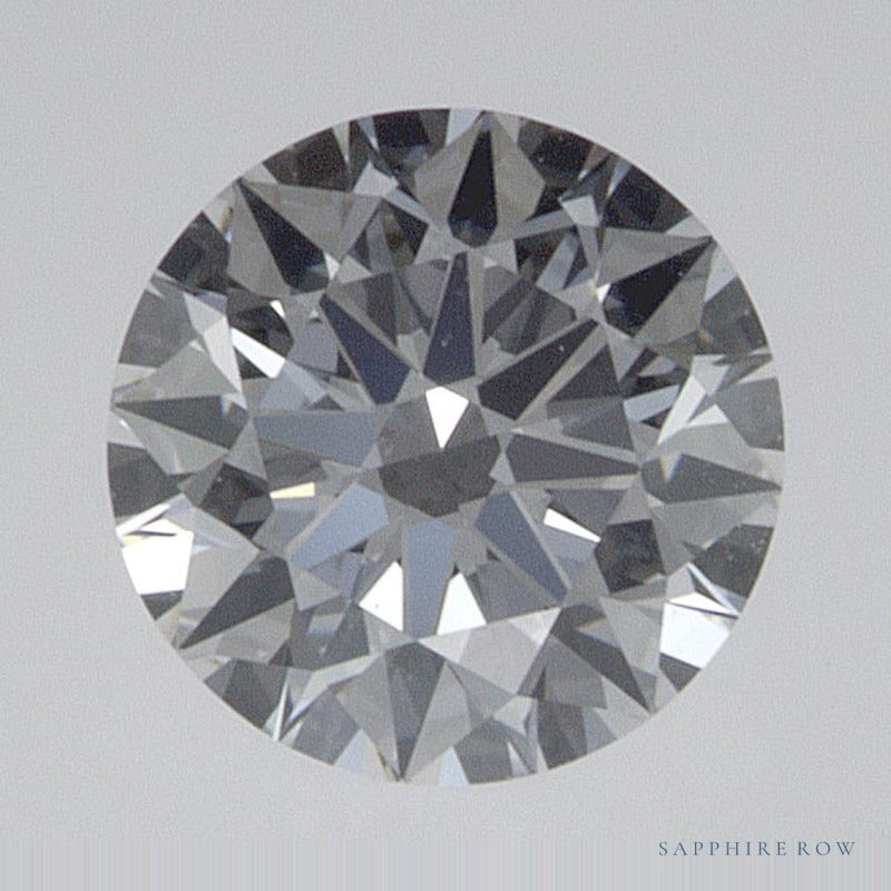 0.53 ct lab-grown diamond, round cut | Sapphire Row · cut7