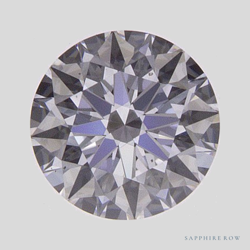 0.53 ct lab-grown diamond, round cut | Sapphire Row · cut5