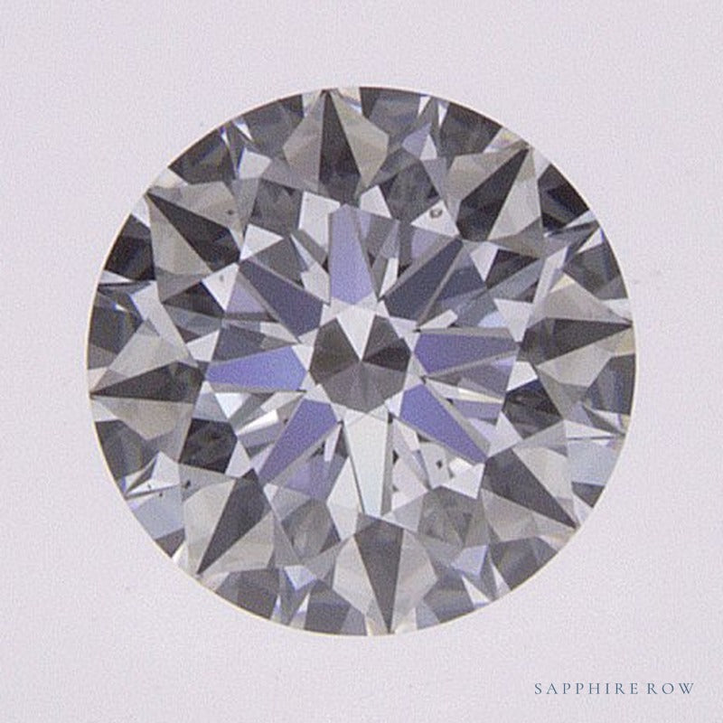 0.53 ct lab-grown diamond, round cut | Sapphire Row · cut7