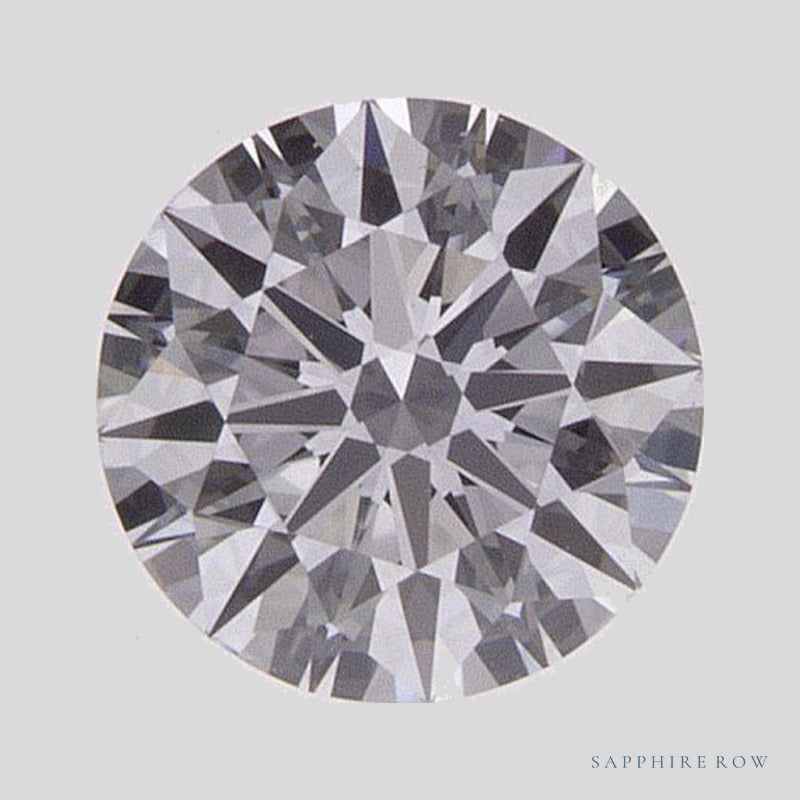 0.53 ct lab-grown diamond, round cut | Sapphire Row · cut5