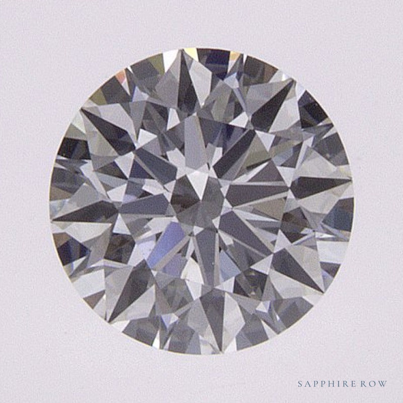 0.53 ct lab-grown diamond, round cut | Sapphire Row · cut7