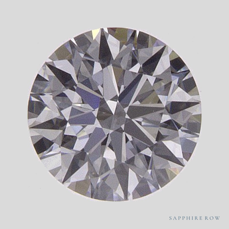 0.53 ct lab-grown diamond, round cut | Sapphire Row · cut5