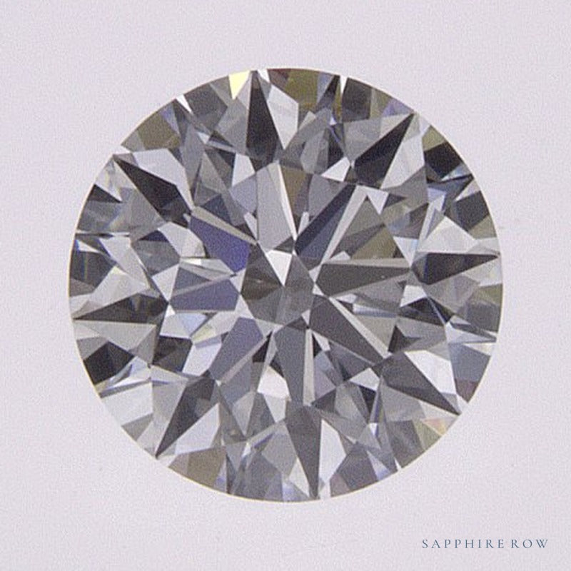 0.53 ct lab-grown diamond, round cut | Sapphire Row · cut7