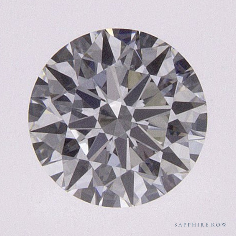0.53 ct lab-grown diamond, round cut | Sapphire Row · cut7