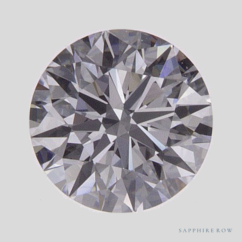 0.53 ct lab-grown diamond, round cut | Sapphire Row · cut5