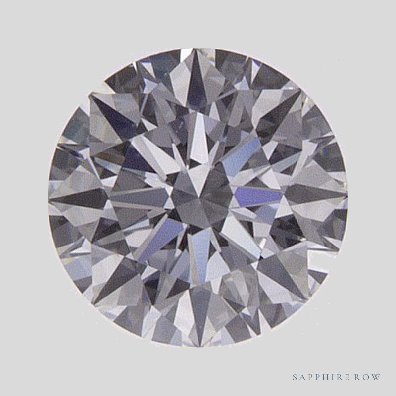 0.53 ct lab-grown diamond, round cut | Sapphire Row · cut5