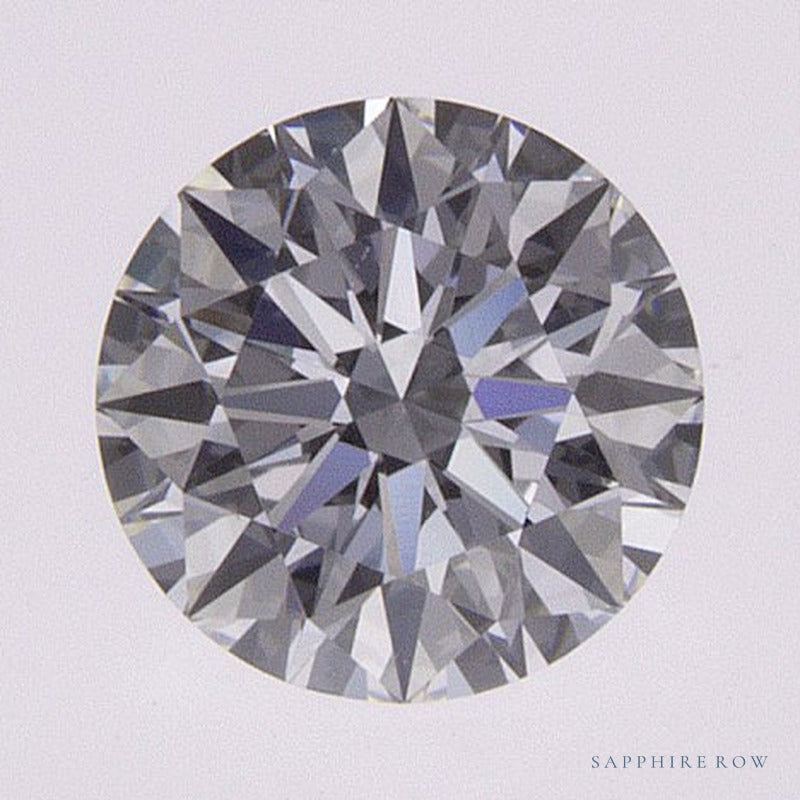0.53 ct lab-grown diamond, round cut | Sapphire Row · cut7