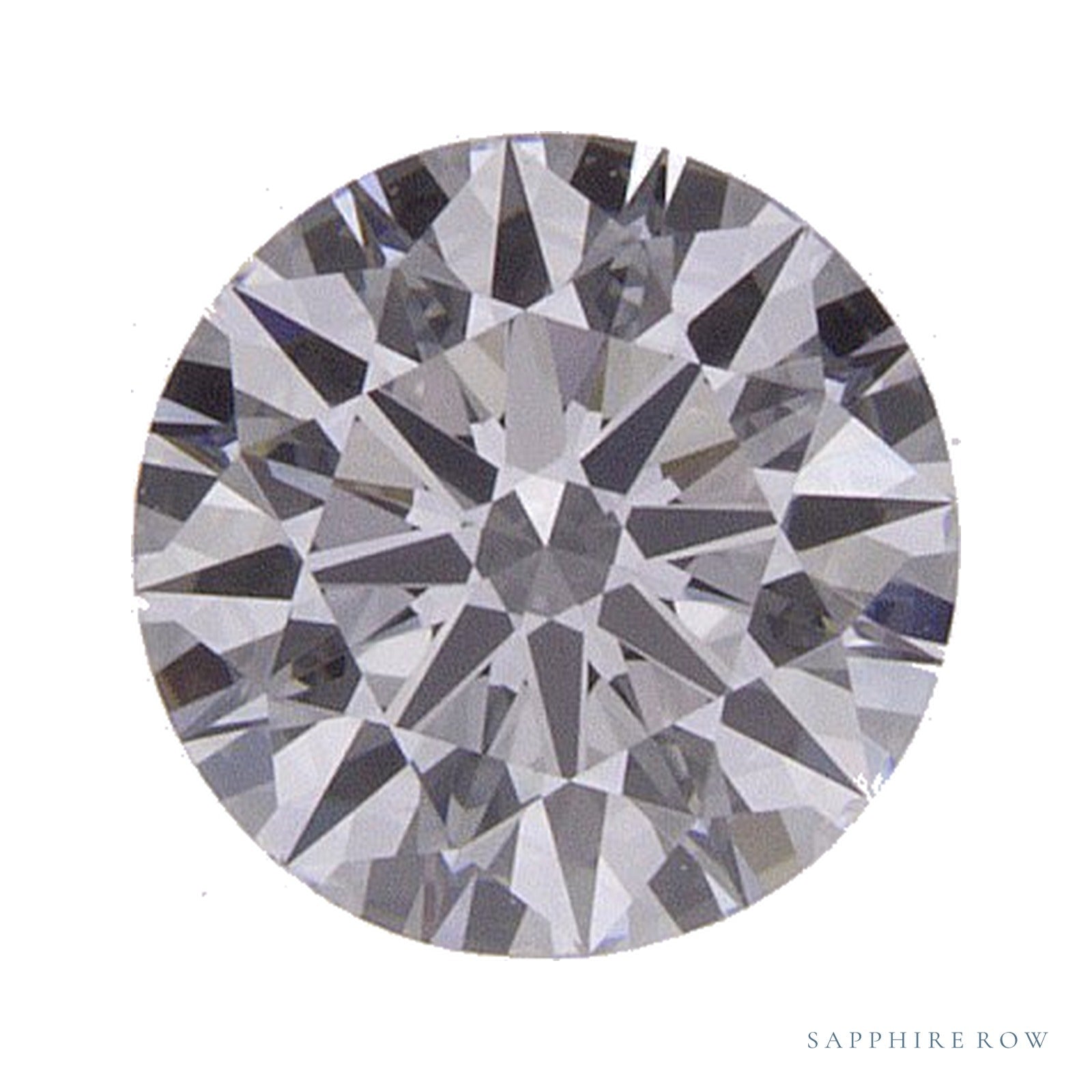0.53 ct Round Lab-Grown Diamond – D VVS1 — Sapphire Row · cut · cut3 · cut4