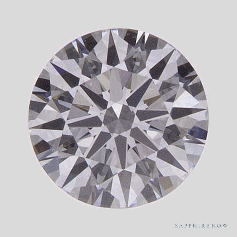 0.53 ct lab-grown diamond, round cut | Sapphire Row · cut5