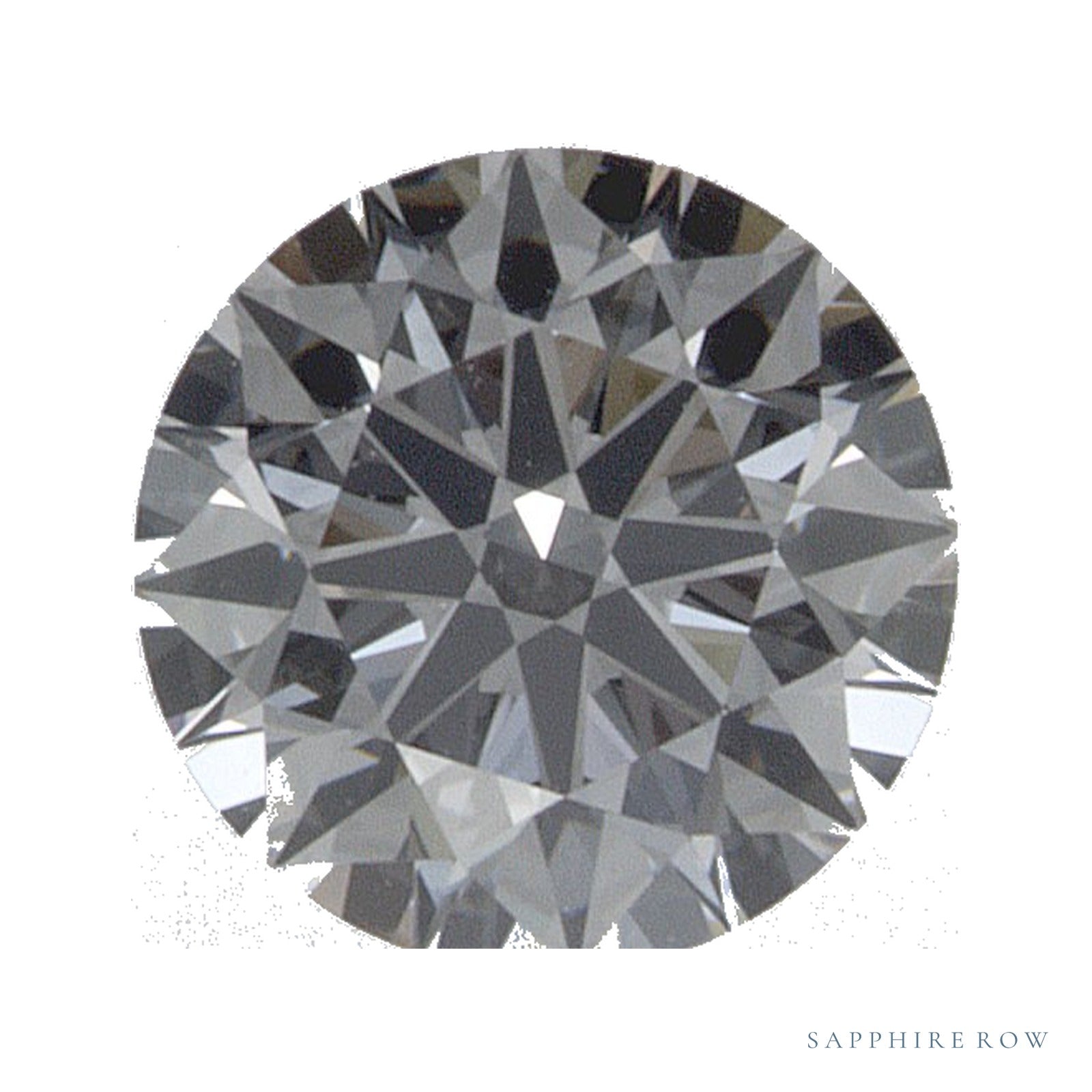 0.53 ct Round Lab-Grown Diamond – D VVS1 — Sapphire Row · cut · cut3 · cut4