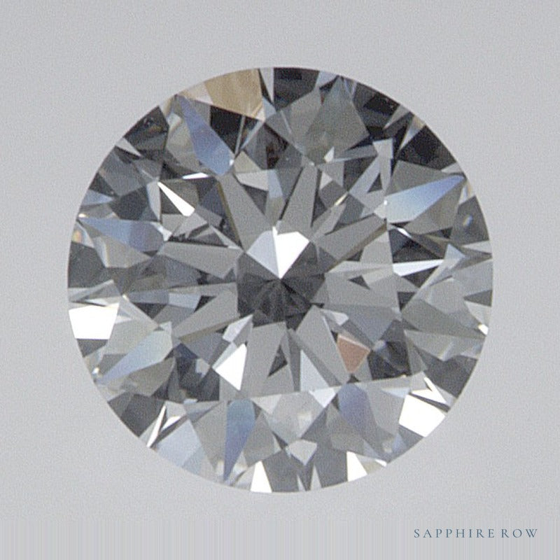 0.53 ct lab-grown diamond, round cut | Sapphire Row · cut7