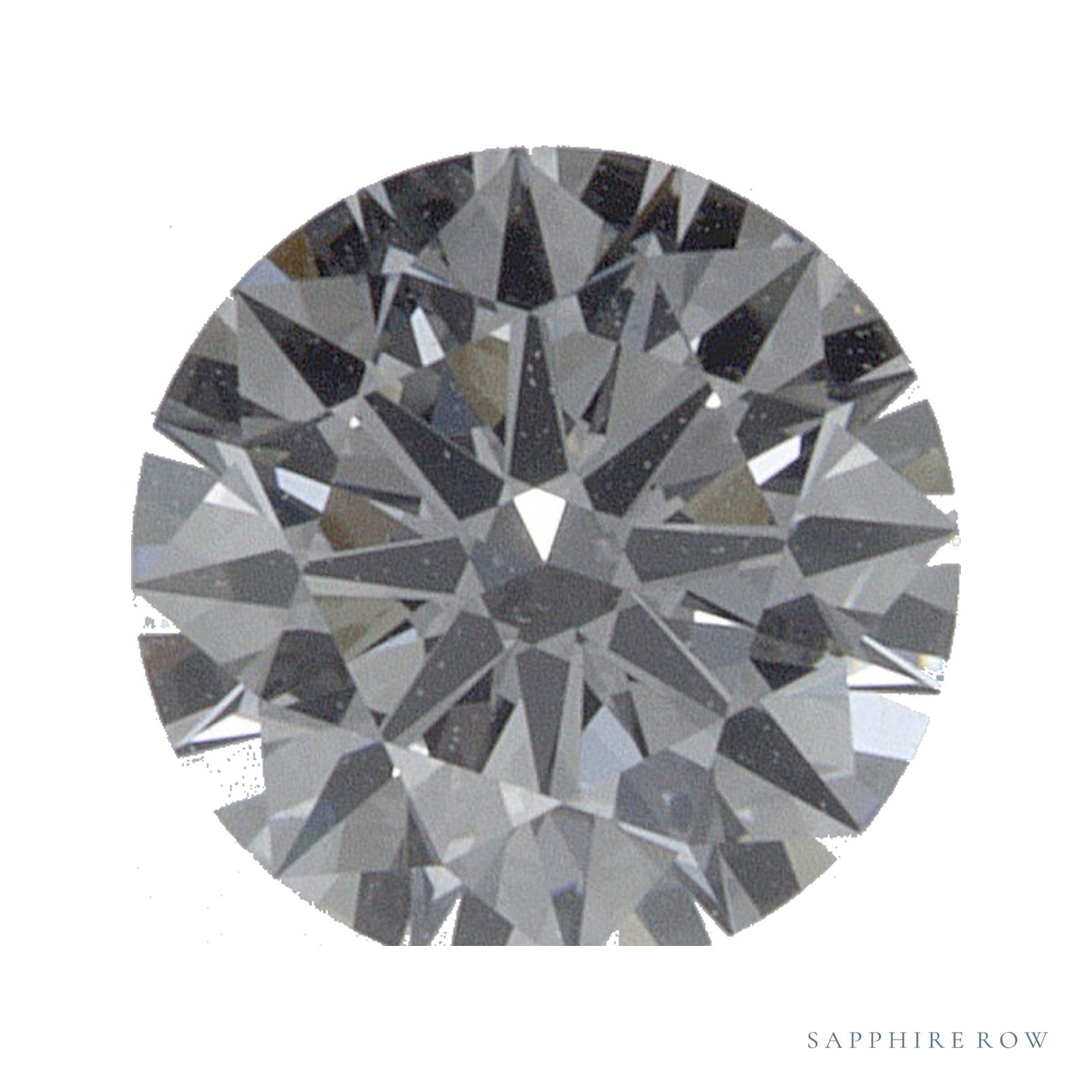 0.53 ct Round Lab-Grown Diamond – D VVS1 — Sapphire Row · cut · cut3 · cut4