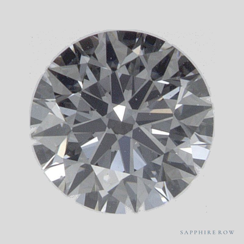 0.53 ct lab-grown diamond, round cut | Sapphire Row · cut5