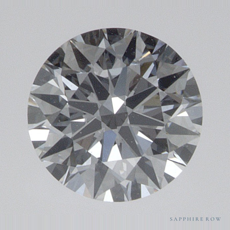 0.53 ct lab-grown diamond, round cut | Sapphire Row · cut7