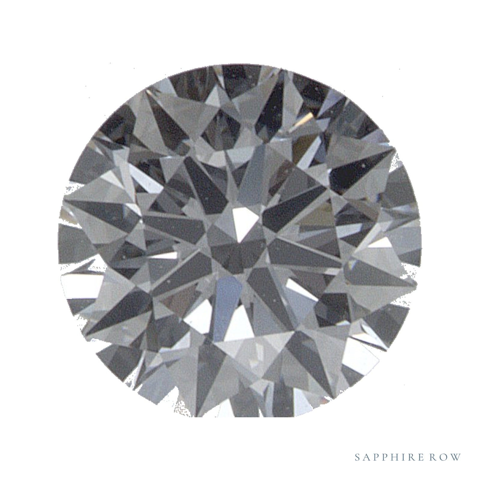 0.53 ct Round Lab-Grown Diamond – D VVS1 — Sapphire Row · cut · cut3 · cut4