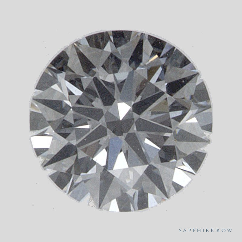 0.53 ct lab-grown diamond, round cut | Sapphire Row · cut5