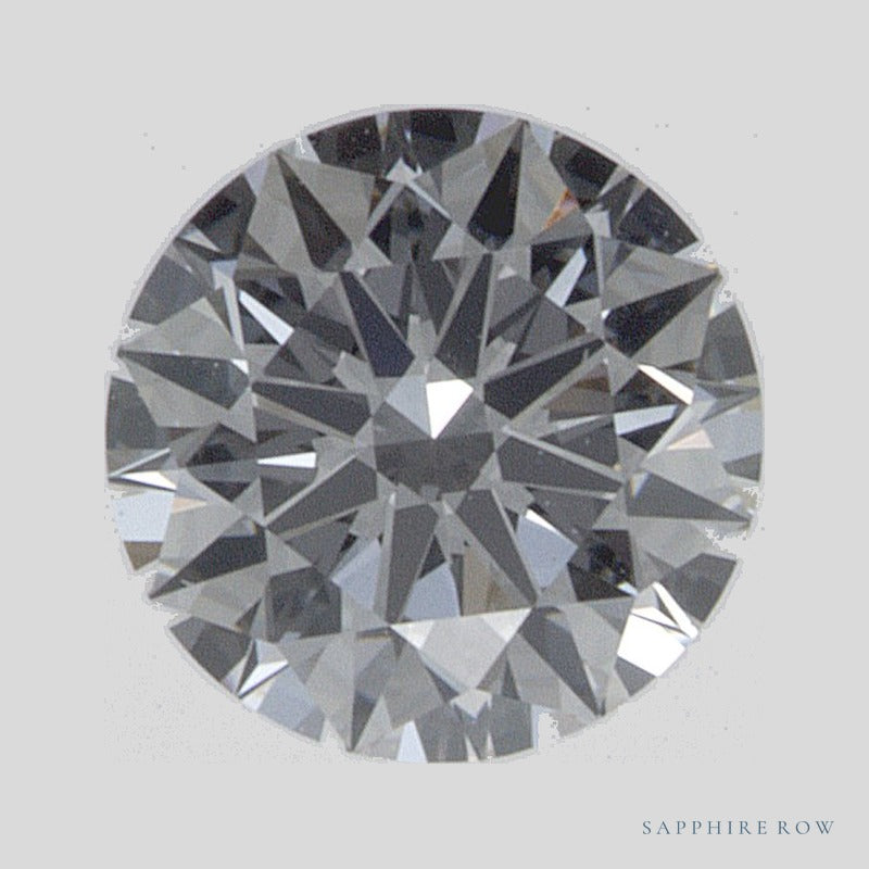 0.53 ct lab-grown diamond, round cut | Sapphire Row · cut5