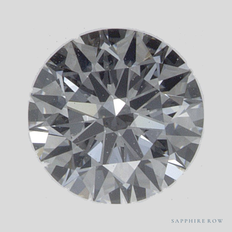 0.53 ct lab-grown diamond, round cut | Sapphire Row · cut5