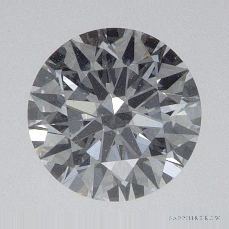 0.53 ct lab-grown diamond, round cut | Sapphire Row · cut7