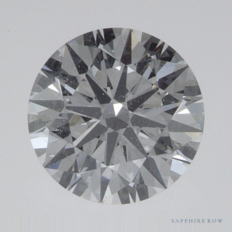 0.53 ct lab-grown diamond, round cut | Sapphire Row · cut7