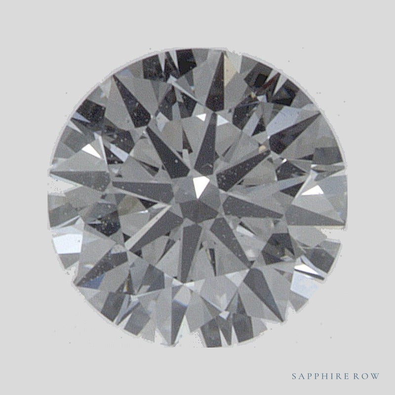0.53 ct lab-grown diamond, round cut | Sapphire Row · cut5