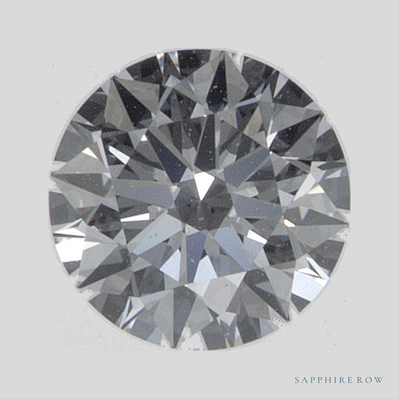 0.53 ct lab-grown diamond, round cut | Sapphire Row · cut5