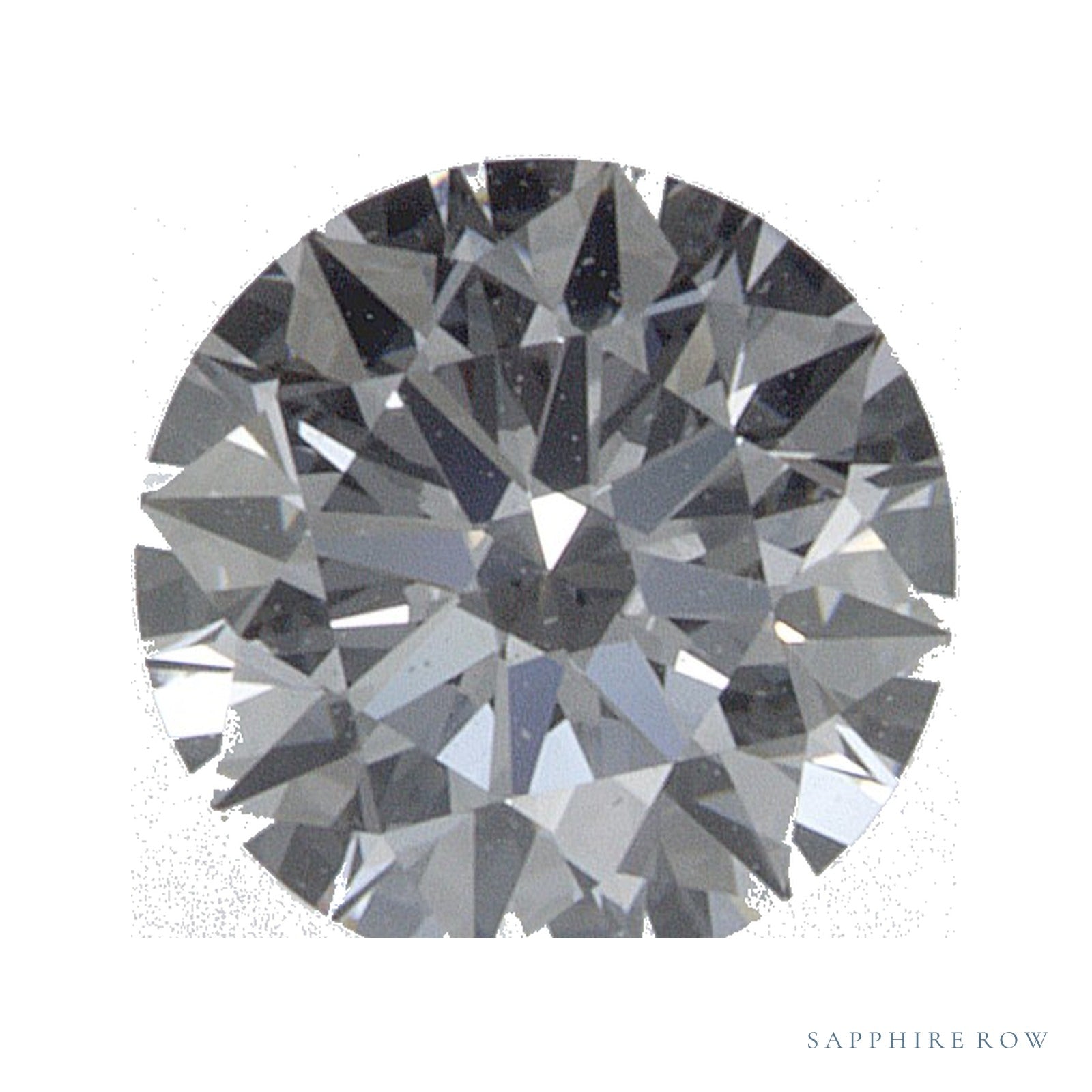 0.53 ct Round Lab-Grown Diamond – D VVS1 — Sapphire Row · cut · cut3 · cut4