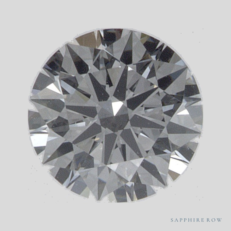 0.53 ct lab-grown diamond, round cut | Sapphire Row · cut5