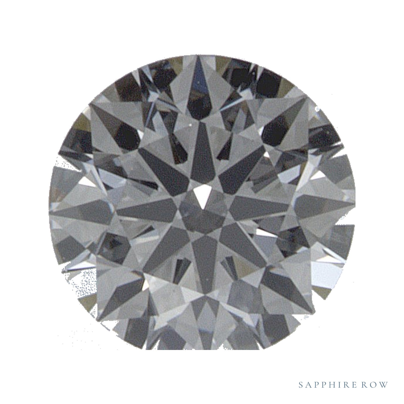 0.53 ct Round Lab-Grown Diamond – D VVS1 — Sapphire Row · cut · cut3 · cut4