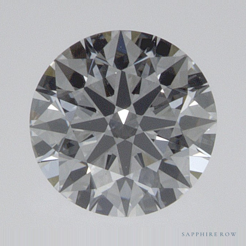 0.53 ct lab-grown diamond, round cut | Sapphire Row · cut7