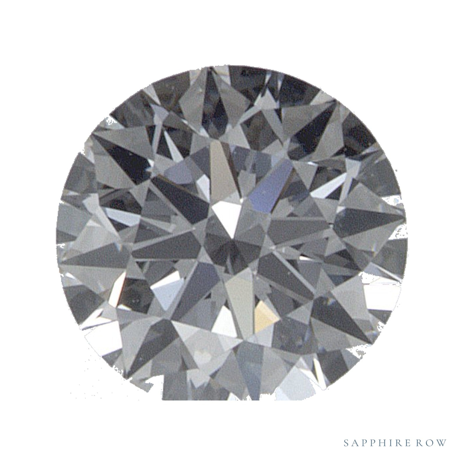 0.53 ct Round Lab-Grown Diamond – D VVS1 — Sapphire Row · cut · cut3 · cut4