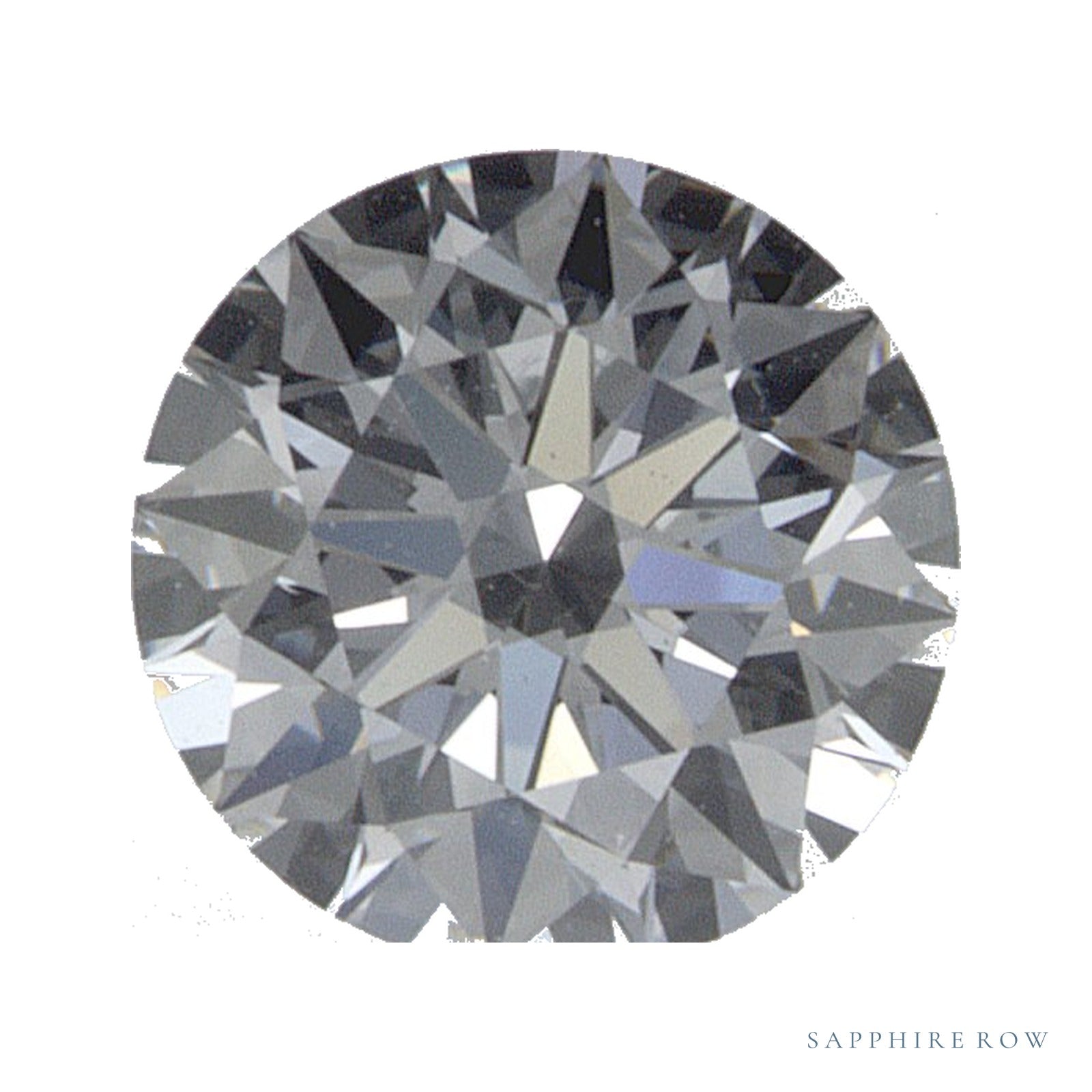 0.53 ct Round Lab-Grown Diamond – D VVS1 — Sapphire Row · cut · cut3 · cut4