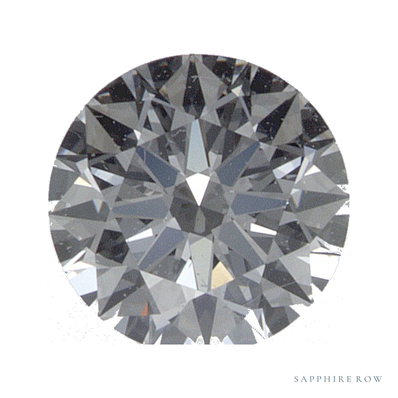 0.53 ct Round Lab-Grown Diamond – D VVS1 — Sapphire Row · cut · cut3 · cut4