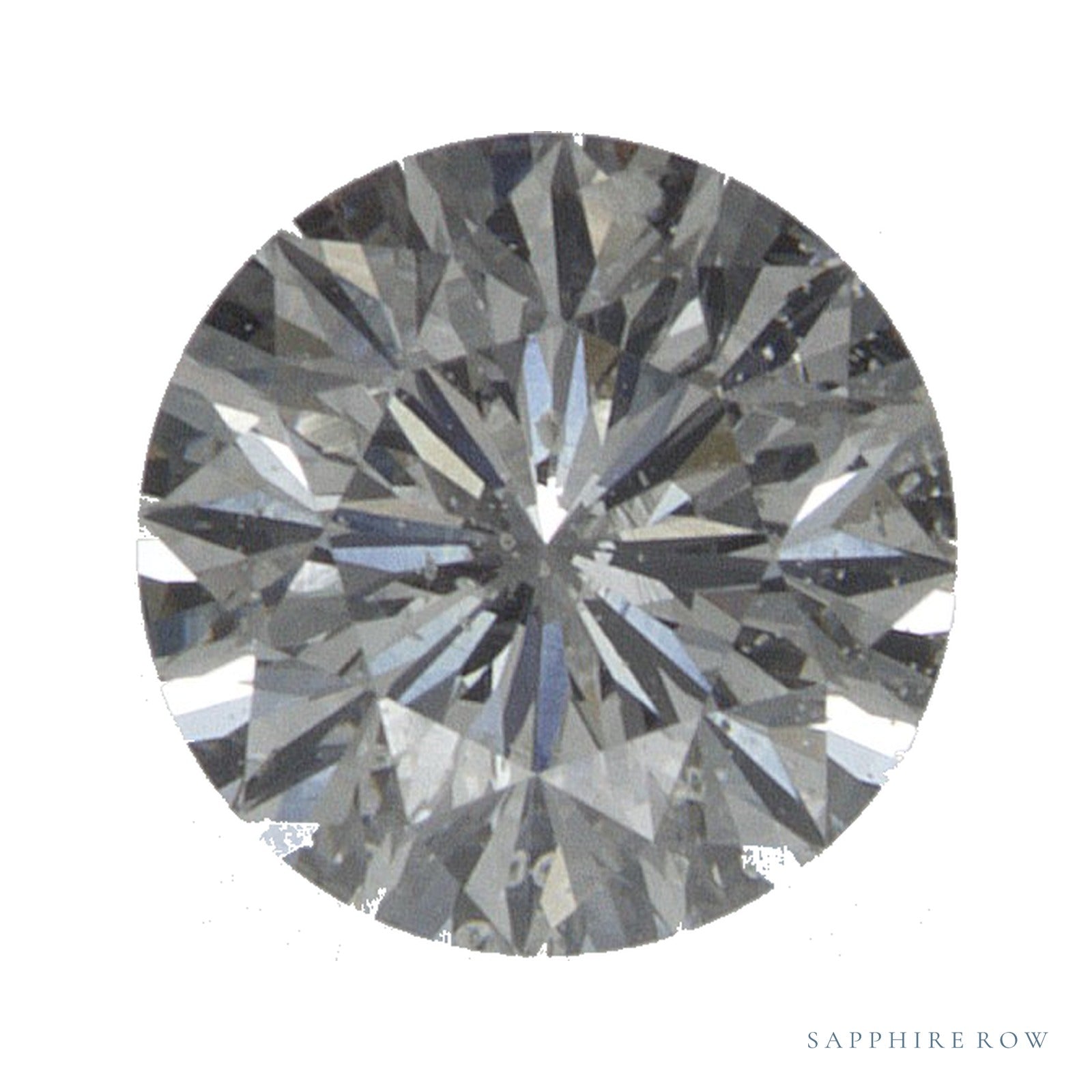 0.52 ct Round Natural Diamond – F SI2 — Sapphire Row · cut · cut3 · cut4