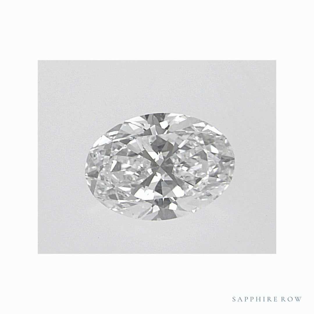 0.52 ct natural diamond, oval cut | Sapphire Row · cut6